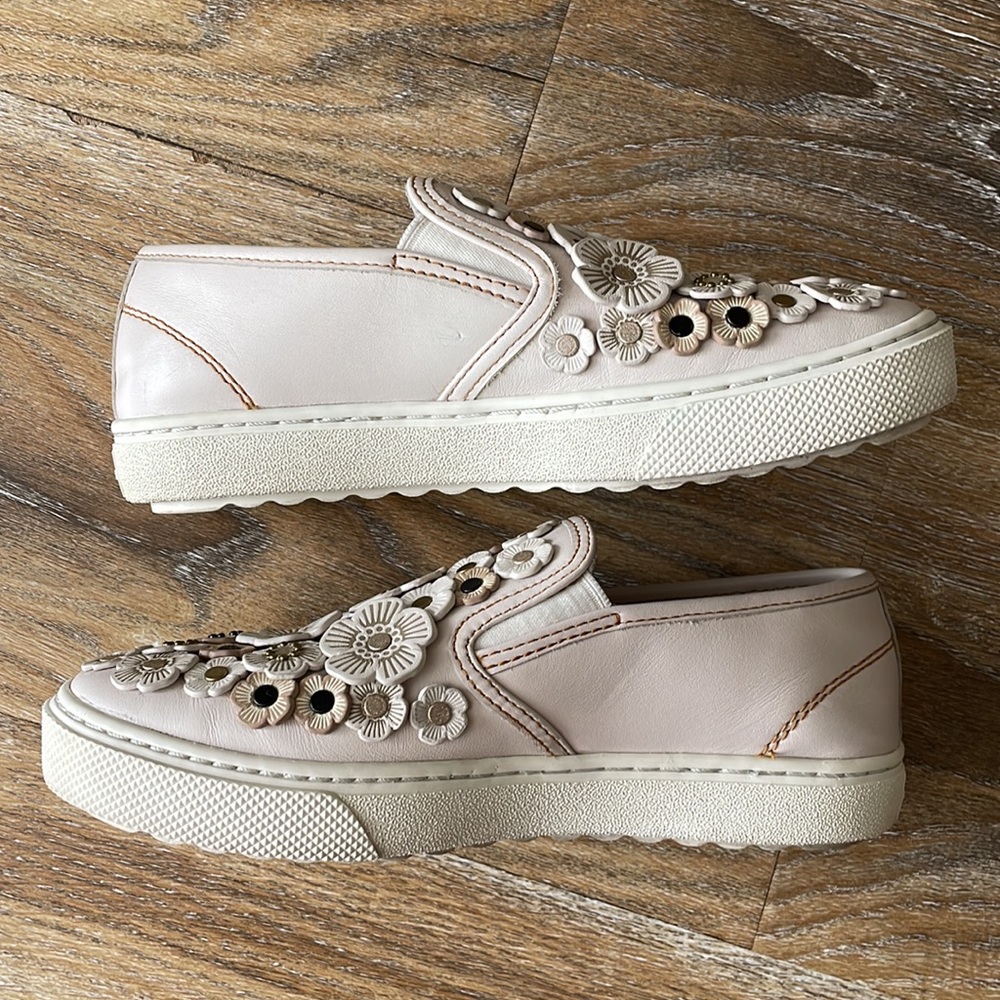 Coach Tea Rose Slip-on Sneakers - Picture 7 of 14